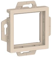 Адаптер Systeme Electric AtlasDesign 45 для механизмов Unica бежевый картинка